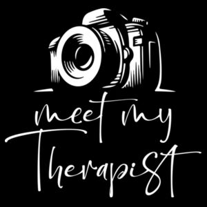 Photography Is My Therapist - AS Colour Womens Maple Tee Design