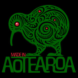 Made In Aotearo Tee - AS Colour Womens Maple V Neck Tee Design