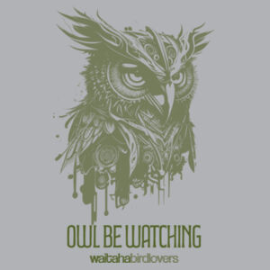 Owl Be Watching - Waitaha Bird Lovers - AS Colour Womens Maple Tee Design