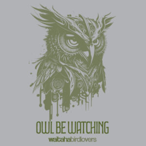 Owl Be Watching - Waitaha Bird Lovers - AS Colour Womens Mali Tee Design