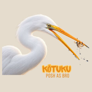 Kotuku | The White Heron - AS Colour Womens Maple Tee Design